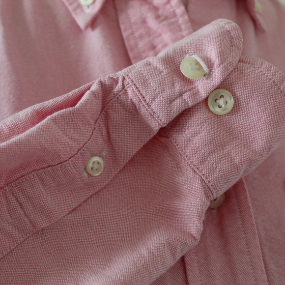 Pink Crested Classic Fit Cotton Shirt - Picture 6 of 8